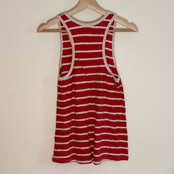 THE GREAT. Striped Racer Back Tank - Picture 3 of 7